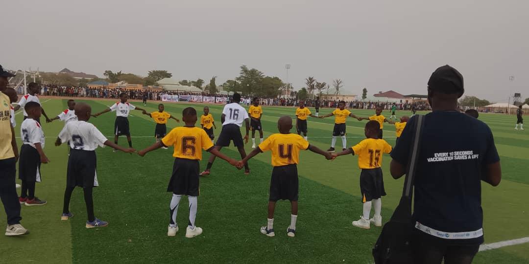 A.B Haske Foundation – Charity Cup; featured as official mascots and ball boys