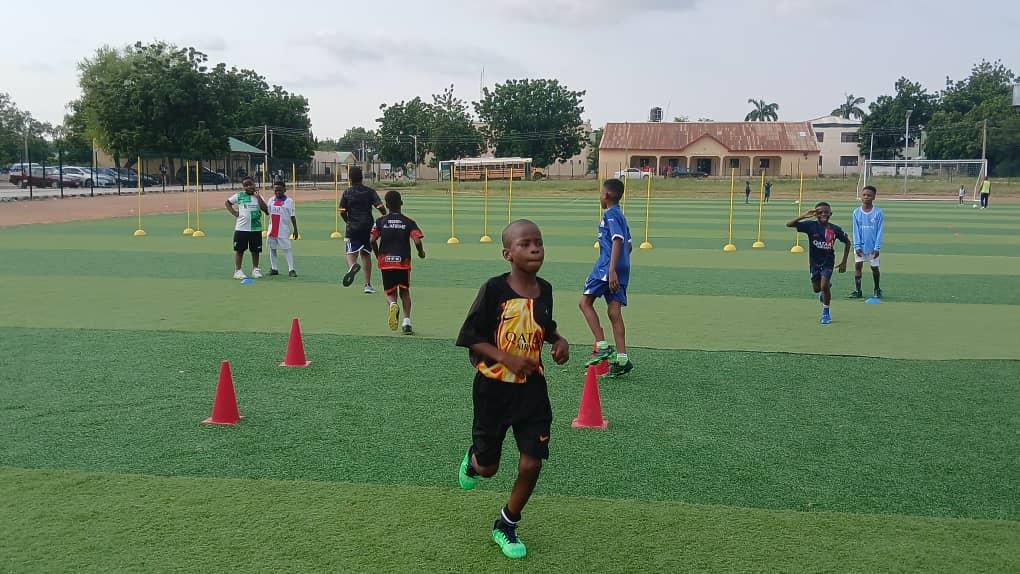 Players at new facility